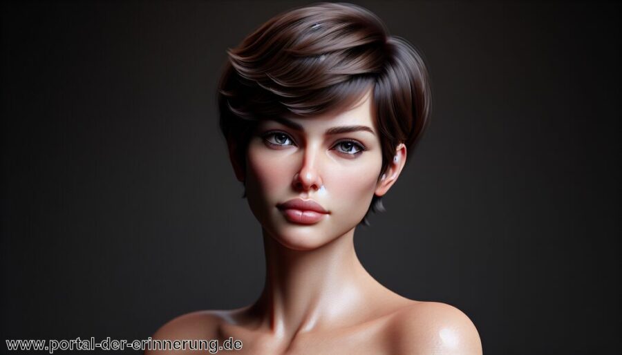 Julia E. Lenska: Warum sind ihre kurzen Haare ihr Markenzeichen?